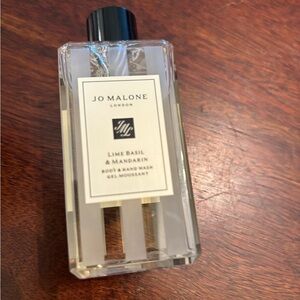 JO MALONE Hand & Body Wash  3.4 Fl. Oz. Lime Basil & Mandarin NWOT Brand New